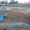 Археологические раскопки в зоне четвертого автодорожного моста в Красноярске