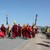 Тува монахи идут на открытие фестиваля