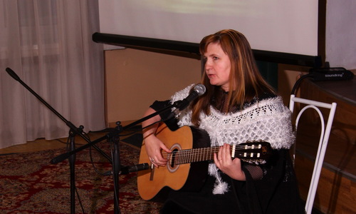 Светлана Сибирская на концерте в Бородино