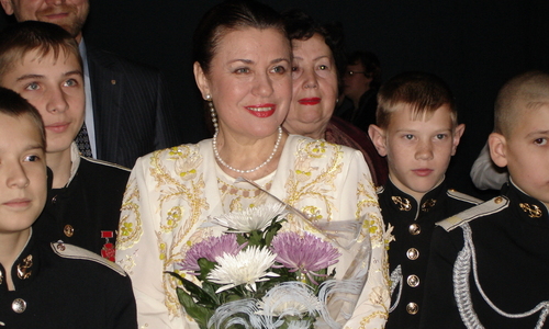 В. Толкунова после концерта в БКЗ Красноярска, 2006г 