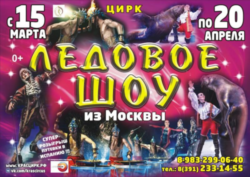 Ледовое шоу из Москвы