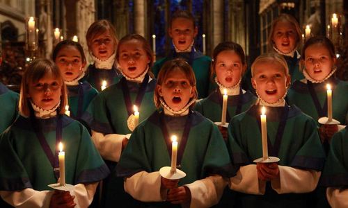 Детские хоровые пения можно послушать на Рождественской ярмарке в Красноярске