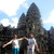 Одна из башен храма Ангкор-Ват в Камбодже