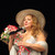 Любовь Романенко с цветами от благодарных зрителей